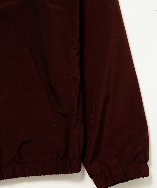 430(フォーサーティ)の「【430】NYLON TRACK JACKET(ナイロンジャケット・メンズ・バーガンディー/ブラック/グレー・2/1/3)」の5枚目の写真