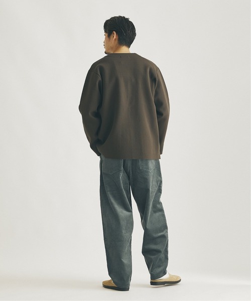 JOURNAL STANDARD（ジャーナルスタンダード）の「ダブルフェイス ボタンレス カーディガン/ルーズカーディガン（カーディガン/ボレロ・メンズ・ブラック/ベージュ/ネイビー/グリーン・SMALL/MEDIUM/LARGE）」の18枚目の写真