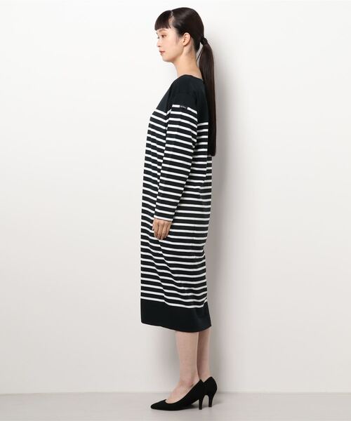 Le Minor（ルミノア）の「【Le Minor / ルミノア】ベーシックオーバーサイズワンピース（ワンピース・レディース・ブラック・38）」の2枚目の写真