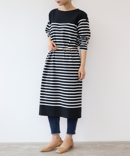 Le Minor（ルミノア）の「【Le Minor / ルミノア】ベーシックオーバーサイズワンピース（ワンピース・レディース・ブラック・38）」の9枚目の写真