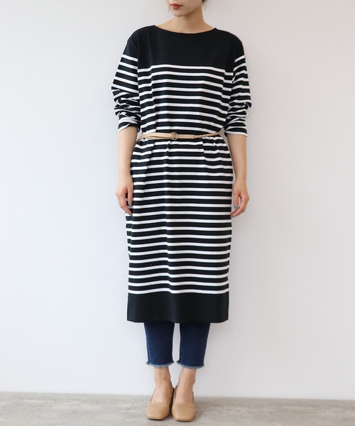 Le Minor（ルミノア）の「【Le Minor / ルミノア】ベーシックオーバーサイズワンピース（ワンピース・レディース・ブラック・38）」の7枚目の写真