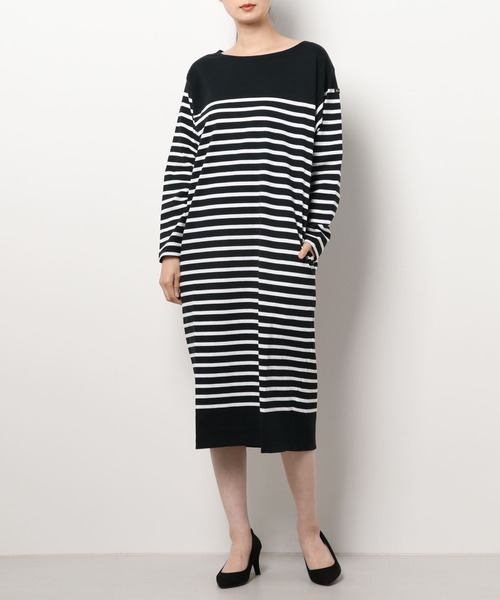 Le Minor（ルミノア）の「【Le Minor / ルミノア】ベーシックオーバーサイズワンピース（ワンピース・レディース・ブラック・38）」の10枚目の写真