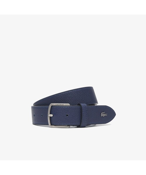 LACOSTE（ラコステ）の「カウレザーベルト（ベルト・メンズ・ブラック/ダークブラウン/ネイビー・FREE）」の3枚目の写真