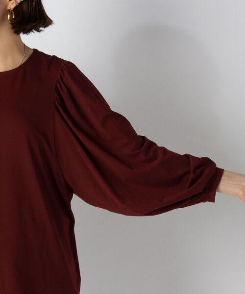 NOLLEY’S(ノーリーズ)の「◇【WEB限定】ボリューム袖カットソー(Tシャツ/カットソー・レディース・ブラック/レッド/ミント・FREE)」の19枚目の写真