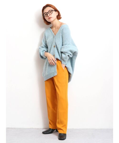 Ungrid(アングリッド)の「カラーテーパードパンツ(その他パンツ・レディース・イエロー/ブルー/グリーン・FREE)」の18枚目の写真