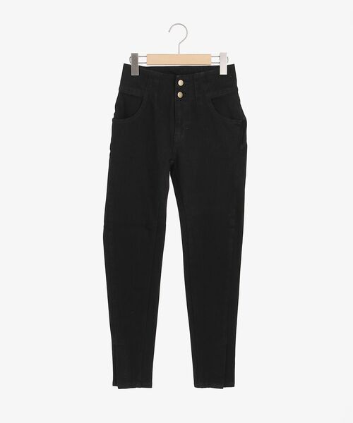 MAJESTIC LEGON(マジェスティックレゴン)の「スタイルアップスキニー(デニムパンツ・レディース・ブラック/ネイビー・SMALL/MEDIUM)」の15枚目の写真