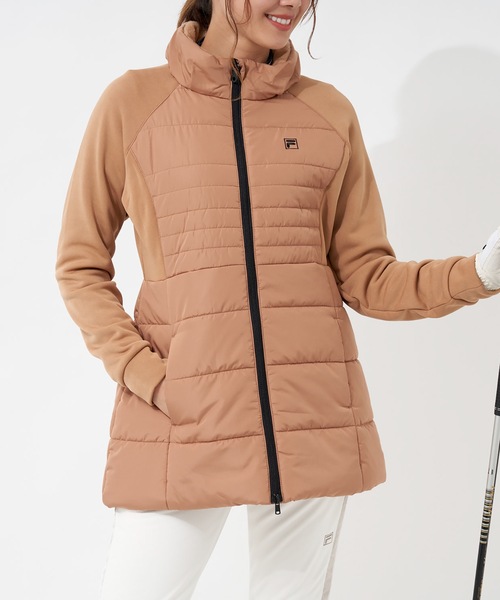 Fila フィラゴルフ レディース中綿ブルゾン ゴルフウェア その他アウター Fila フィラ のファッション通販 Zozotown