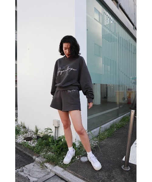 FIG&VIPER（フィグアンドバイパー）の「10th MID PO（スウェット・レディース・ピンク/アイボリー/ダークグレー・FREE）」の13枚目の写真