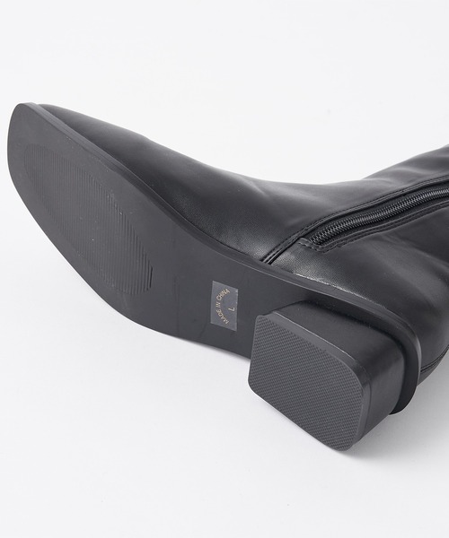 one after another NICE CLAUP（ワンアフターアナザーナイスクラップ）の「今年のスタイリングにマストアイテム！ロングブーツ（ブーツ・レディース・ブラック/ダークブラウン/アイボリー・S/M/L）」の11枚目の写真