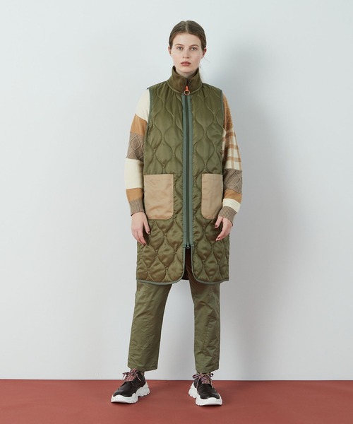 FRAPBOIS（フラボア）の「ミックストレンチ コート（その他アウター・レディース・ベージュ/ブラック・2/1/3）」の11枚目の写真