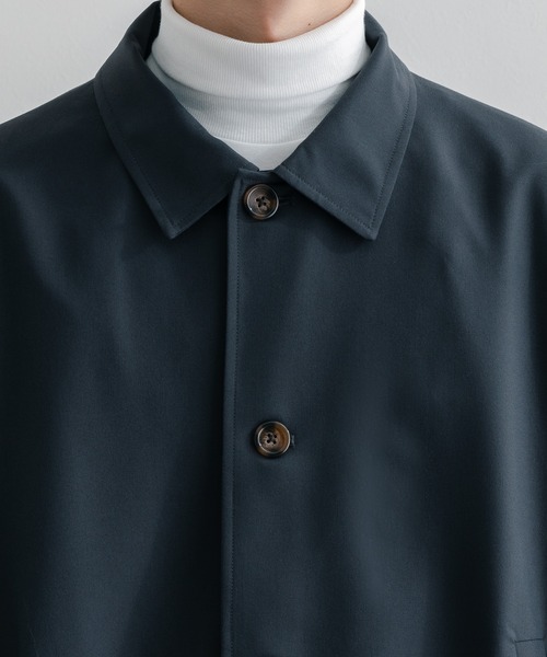 epnok(エプノック)の「バルカラーショートブルゾン(ブルゾン・メンズ・ベージュ/グレイッシュブルー/ダークブラウン・MEDIUM/SMALL/LARGE)」の18枚目の写真