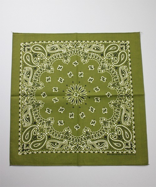 HAV-A-HANK（ハバハンク ）の「HAV-A-HANK ハバハンク ペイズリー バンダナ（バンダナ/スカーフ・メンズ・パープル/ボルドー/レッド/ターコイズブルー/ネイビー/ブラック/ブラック×レッド/ライトピンク/グレー/カーキ/ロイヤルブルー/ダークブルー/サックスブルー/ホワイト・FREE）」の6枚目の写真