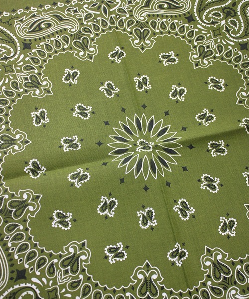 HAV-A-HANK（ハバハンク ）の「HAV-A-HANK ハバハンク ペイズリー バンダナ（バンダナ/スカーフ・メンズ・パープル/ボルドー/レッド/ターコイズブルー/ネイビー/ブラック/ブラック×レッド/ライトピンク/グレー/カーキ/ロイヤルブルー/ダークブルー/サックスブルー/ホワイト・FREE）」の21枚目の写真