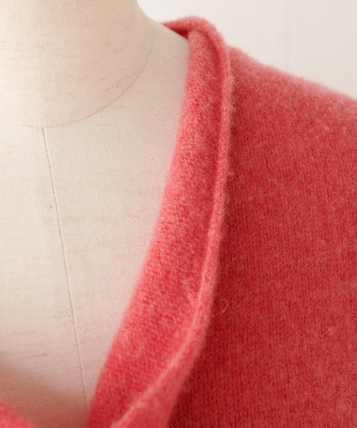 BEARDSLEY（ビアズリー）の「ウール圧縮ニット（ニット/セーター・レディース・ピンク/ブラウン・FREE）」の10枚目の写真