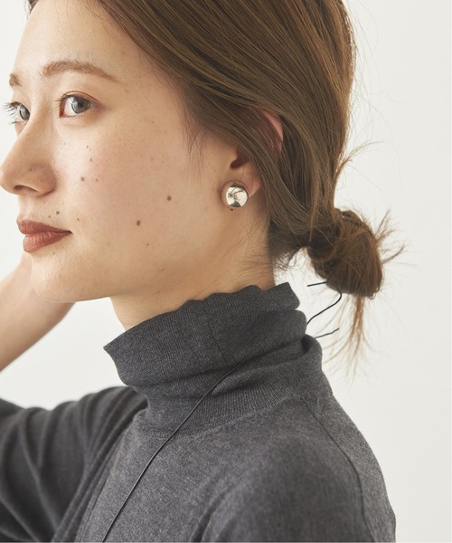 plage（プラージュ）の「【NINA&JULES/ニナ・エ・ジュール】MINI BALL イヤリング◆（イヤリング・レディース・シルバー・FREE）」の6枚目の写真