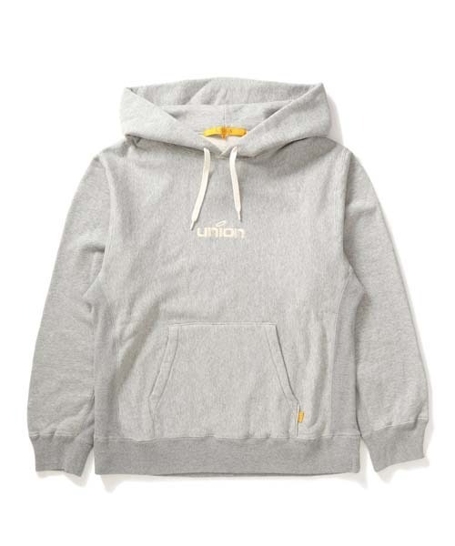 UNION（UNION TOKYO）（ユニオン）の「ELEVATED FLEECE HOODIE / EMB UNION ユニオン スウェット、パーカー（パーカー・メンズ・グレー系その他/ピンク/ブラック・MEDIUM/LARGE/X-LARGE）」の2枚目の写真