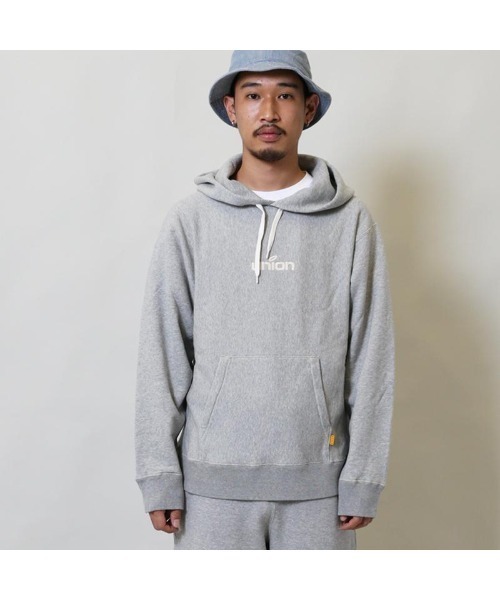 UNION（UNION TOKYO）（ユニオン）の「ELEVATED FLEECE HOODIE / EMB UNION ユニオン スウェット、パーカー（パーカー・メンズ・グレー系その他/ピンク/ブラック・MEDIUM/LARGE/X-LARGE）」の9枚目の写真