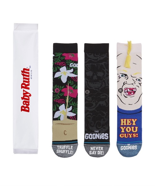 STANCE(スタンス)の「【STANCE / スタンス】GOONIES SELECT / GOONIES (グーニーズ) コラボモデルソックス(ソックス/靴下・メンズ・マルチ・LARGE)」の1枚目の写真