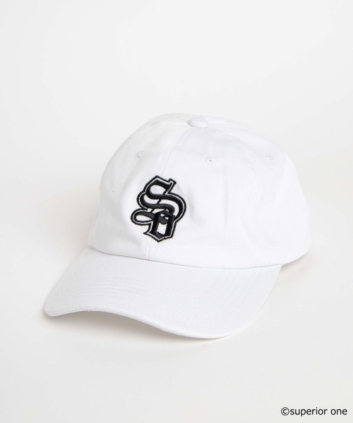 WEGO GRAPHICS（ウィゴーグラフィックス）の「WEGO/Superior oneコラボローキャップ（キャップ・メンズ・ホワイト/ブラック・FREE）」の10枚目の写真