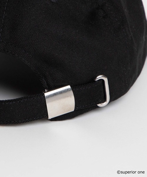 WEGO GRAPHICS（ウィゴーグラフィックス）の「WEGO/Superior oneコラボローキャップ（キャップ・メンズ・ホワイト/ブラック・FREE）」の8枚目の写真