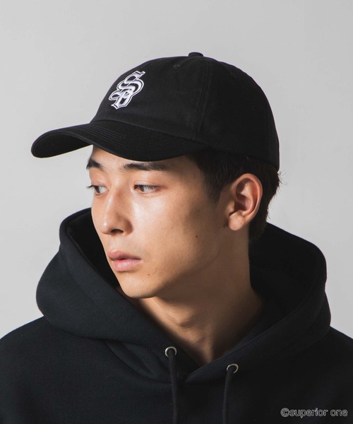 WEGO GRAPHICS（ウィゴーグラフィックス）の「WEGO/Superior oneコラボローキャップ（キャップ・メンズ・ホワイト/ブラック・FREE）」の7枚目の写真