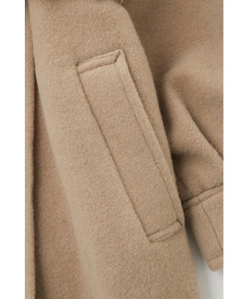 MOUSSY(マウジー)の「ULSTER COLLAR PUFF SLEEVE コート(チェスターコート・レディース・ベージュ/カーキ/ベージュ系その他・1/2)」の22枚目の写真