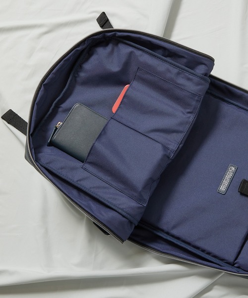 PRO-SPERITY（プロスペリティ）の「【PRO-SPERITY/プロスペリティ】別注PUレザーバッグパック（バックパック/リュック・メンズ・ブラック/ネイビー/グレー・FREE）」の7枚目の写真