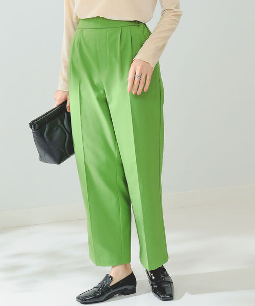 B:MING by BEAMS（ビーミングバイビームス）の「B:MING by BEAMS / スタフリ ワイド パンツ 22AW（その他パンツ・レディース・ピンク/サックスブルー/ブラック/ライトベージュ/グリーン/イエロー/レッド系その他5/パープル/ブルー/ケリー/ブラウン・SMALL/MEDIUM/LARGE/XS/O）」の6枚目の写真