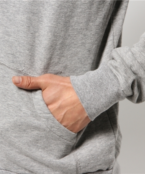 HYSTERIC GLAMOUR（ヒステリックグラマー）の「THE SOUNDS OF TODAY pt PK（パーカー・メンズ・ネイビー/トップグレー/ブラック・LARGE/SMALL/MEDIUM）」の4枚目の写真