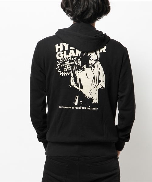 HYSTERIC GLAMOUR（ヒステリックグラマー）の「THE SOUNDS OF TODAY pt PK（パーカー・メンズ・ネイビー/トップグレー/ブラック・LARGE/SMALL/MEDIUM）」の18枚目の写真