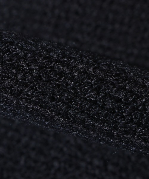 Guess（ゲス）の「GUESS/ゲス KNIT SCARF BORDER マフラー ロゴ刺繍 バイカラー（マフラー・メンズ・ブラック/ネイビー/グリーン/バーガンディー・ONE SIZE）」の9枚目の写真