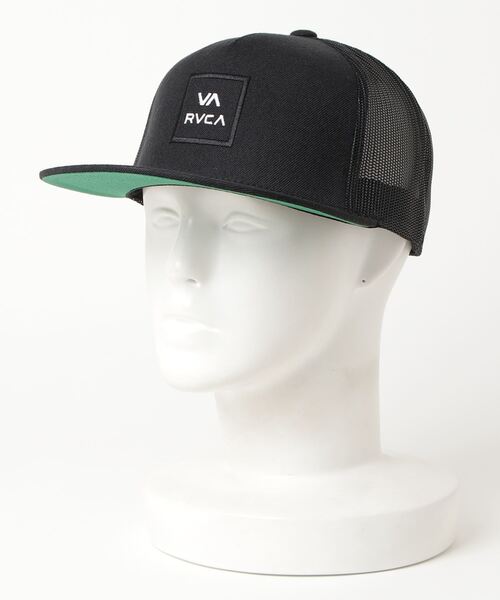 RVCA(ルーカ)の「RVCA メンズ VA ALL THE WAY TRUCK キャップ【2022年春夏モデル】/ルーカ帽子(キャップ・メンズ・グレー/ブラック×ホワイト・FREE)」の1枚目の写真