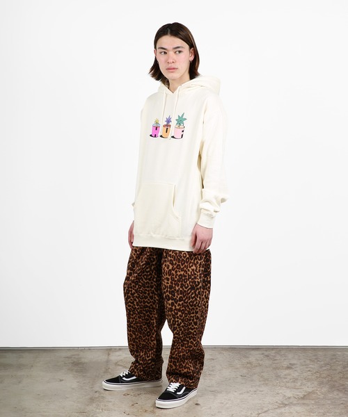 HUF WATER YOUR GARDEN Green-Buddyロゴフーディ HUF x Green Buddy Water Your Garden Men's Pullover Hoodie