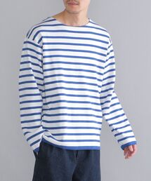 SHIPS | SHIPS:〈手洗い可能〉セーターマシーン ボートネック ロングスリーブ Tシャツ (ロンT)(Tシャツ/カットソー)