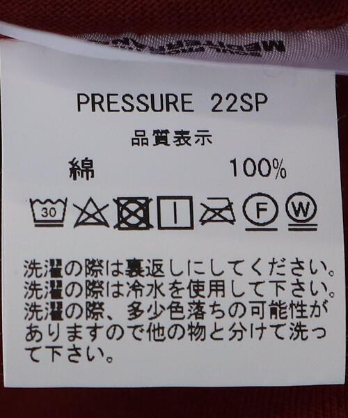Pressure(プレッシャー)の「<PRESSURE>ANGEL T-SHIRT/Tシャツ(Tシャツ/カットソー・メンズ・ワインレッド・M/L)」の8枚目の写真