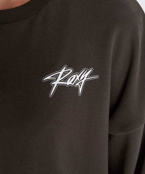 ROXY（ロキシー）の「EVERYDAY PULL OVER/ロキシーバックプリントスウェットトレーナー（スウェット・レディース・ブラック/ナチュラル/ピンク/パープル・SMALL/MEDIUM/LARGE）」の6枚目の写真