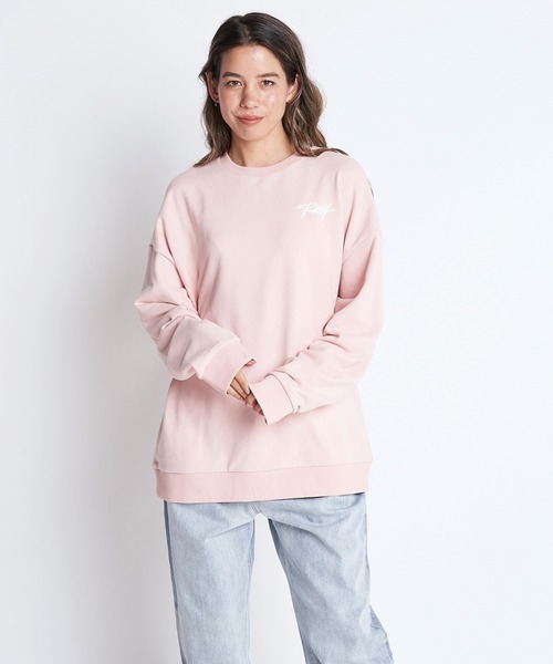 ROXY（ロキシー）の「EVERYDAY PULL OVER/ロキシーバックプリントスウェットトレーナー（スウェット・レディース・ブラック/ナチュラル/ピンク/パープル・SMALL/MEDIUM/LARGE）」の17枚目の写真