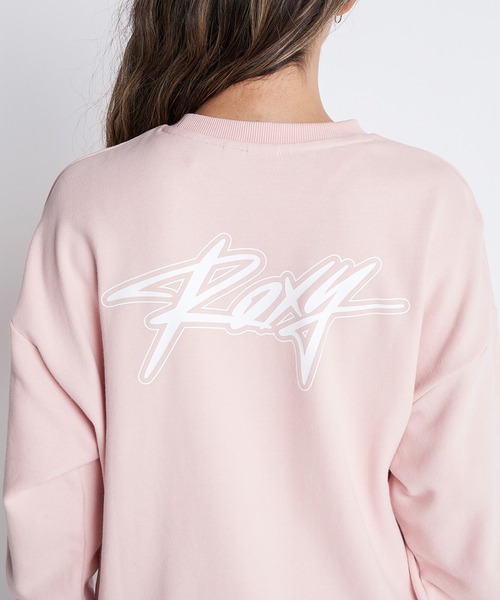 ROXY（ロキシー）の「EVERYDAY PULL OVER/ロキシーバックプリントスウェットトレーナー（スウェット・レディース・ブラック/ナチュラル/ピンク/パープル・SMALL/MEDIUM/LARGE）」の19枚目の写真