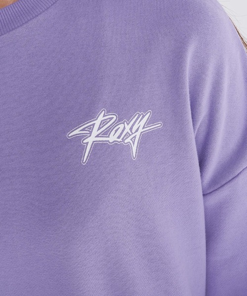 ROXY（ロキシー）の「EVERYDAY PULL OVER/ロキシーバックプリントスウェットトレーナー（スウェット・レディース・ブラック/ナチュラル/ピンク/パープル・SMALL/MEDIUM/LARGE）」の14枚目の写真