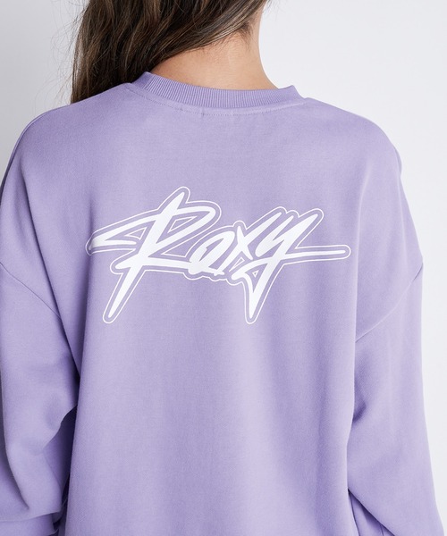 ROXY（ロキシー）の「EVERYDAY PULL OVER/ロキシーバックプリントスウェットトレーナー（スウェット・レディース・ブラック/ナチュラル/ピンク/パープル・SMALL/MEDIUM/LARGE）」の15枚目の写真
