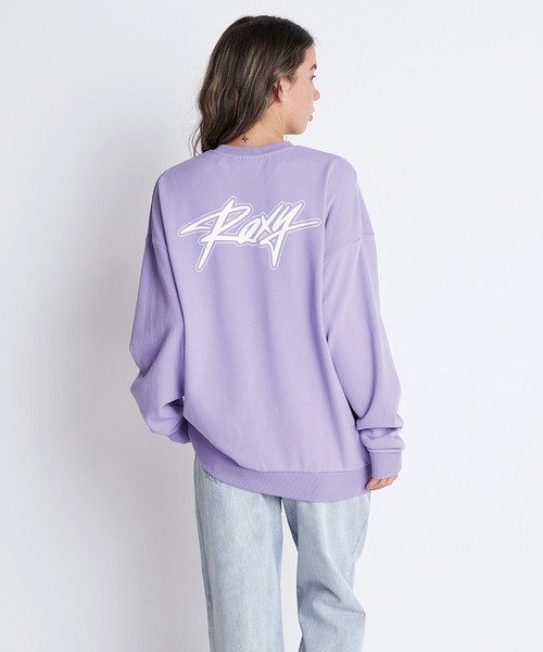 ROXY（ロキシー）の「EVERYDAY PULL OVER/ロキシーバックプリントスウェットトレーナー（スウェット・レディース・ブラック/ナチュラル/ピンク/パープル・SMALL/MEDIUM/LARGE）」の21枚目の写真