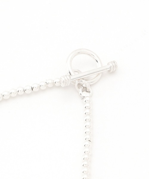 【未使用】BASENOTES / 40cm ボールネックレス 未使用】BASENOTES / 40cm ボールネックレス