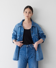 qualite | e×qualiteｵｰﾊﾞｰﾃﾞﾆﾑJK(デニムジャケット)