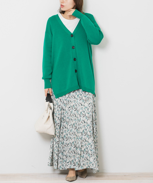 URBAN RESEARCH Sonny Label（アーバンリサーチサニーレーベル）の「ペイントプリントスカート（スカート・レディース・グレー/ベージュ・FREE）」の9枚目の写真