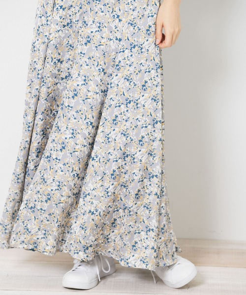 URBAN RESEARCH Sonny Label（アーバンリサーチサニーレーベル）の「ペイントプリントスカート（スカート・レディース・グレー/ベージュ・FREE）」の10枚目の写真