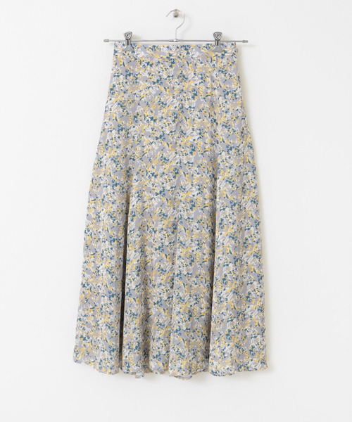 URBAN RESEARCH Sonny Label（アーバンリサーチサニーレーベル）の「ペイントプリントスカート（スカート・レディース・グレー/ベージュ・FREE）」の3枚目の写真