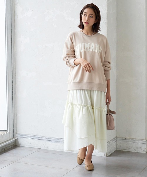 KOBE LETTUCE（コウベレタス）の「スクエアトゥバレエパンプス（バレエシューズ・レディース・ホワイト/ブラック/シルバー/ミント/キャメル/ゼブラ/チェック/ピンク・S/M/L/LL）」の18枚目の写真