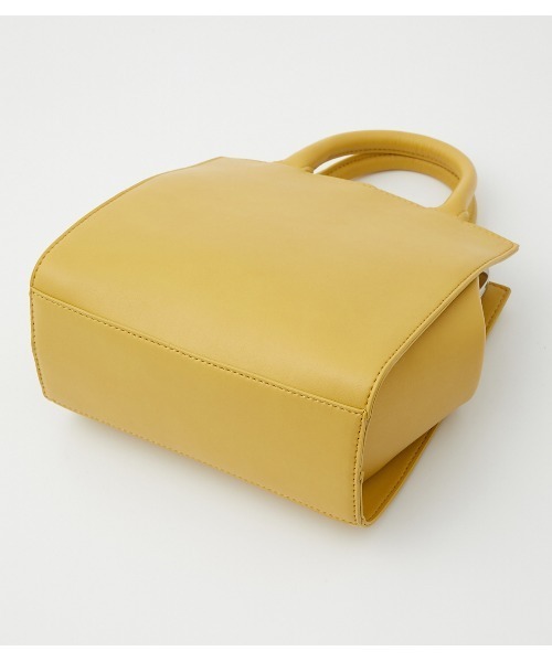 AZUL by moussy（アズールバイマウジー）の「METAL FRAME BAG/メタルフレームバッグ（ショルダーバッグ・レディース・アイボリー/イエロー/ブラック・FREE）」の13枚目の写真