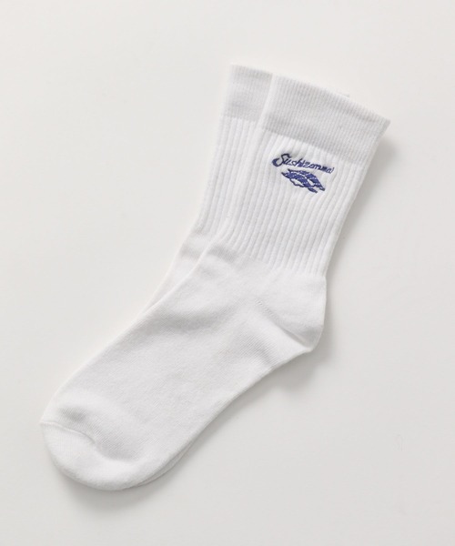 RAGEBLUE（レイジブルー）の「【すしざんまい】コラボソックス/267038（ソックス/靴下・メンズ・ホワイト/レッド・FREE）」の2枚目の写真