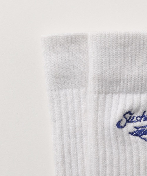 RAGEBLUE（レイジブルー）の「【すしざんまい】コラボソックス/267038（ソックス/靴下・メンズ・ホワイト/レッド・FREE）」の3枚目の写真